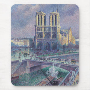 Notre-Dame de Paris (Pariser Kathedrale, Frankreic Mousepad