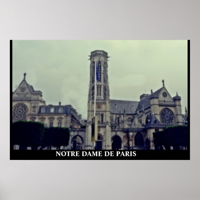 NOTRE DAME DE PARIS Poster (Vorne)