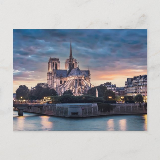 Notre-Dame de Paris Postkarte (Vorderseite)