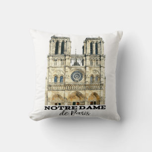 Notre-Dame de Paris Souvenir Frankreich Kathedrale Kissen