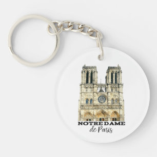 Notre-Dame de Paris Souvenir Frankreich Kathedrale Schlüsselanhänger