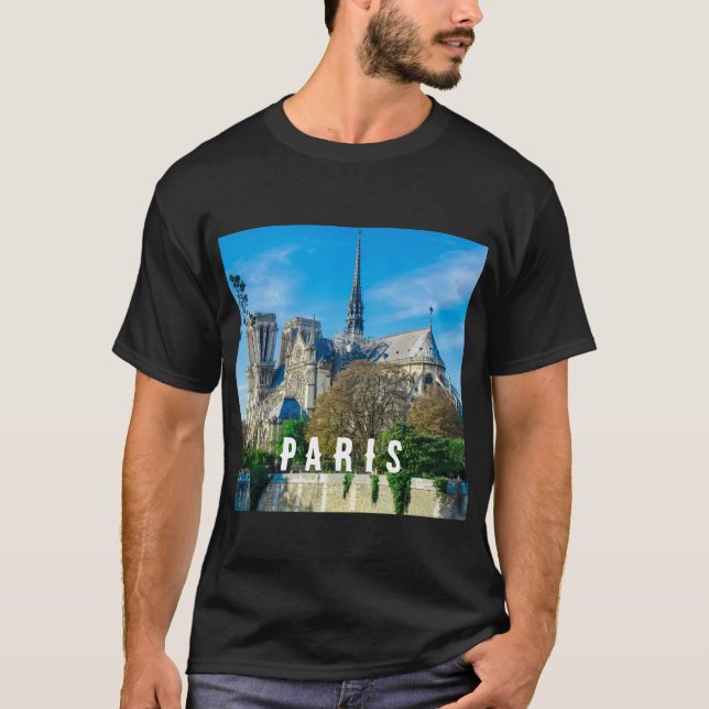 Notre Dame de Paris - T - Shirt Frankreich (Vorderseite)