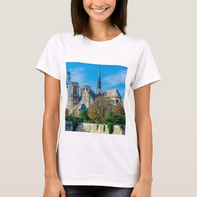 Notre Dame de Paris - T - Shirt Frankreich (Vorderseite)