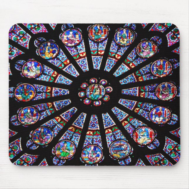 Notre-Dame-Glas Mousepad (Vorne)