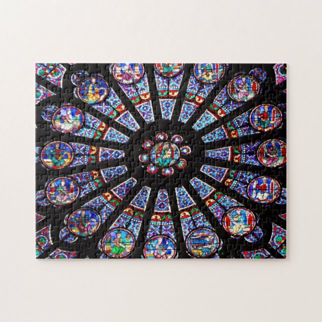 Notre-Dame-Glas Puzzle (Horizontal)