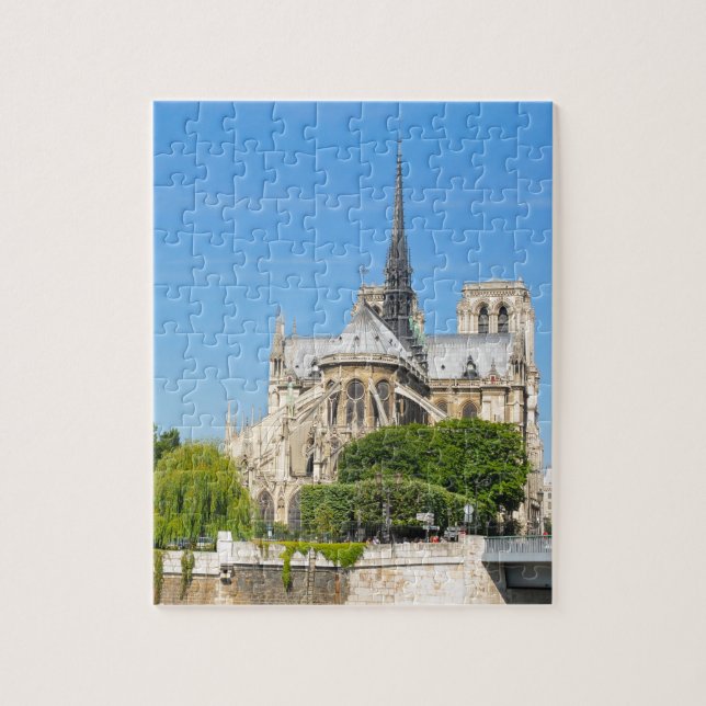 Notre Dame in Paris Puzzle (Vertikal)