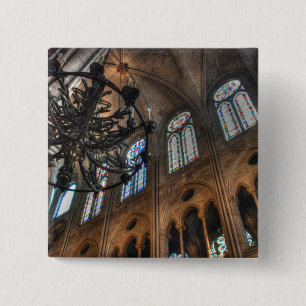 Notre Dame-Innenraum Button