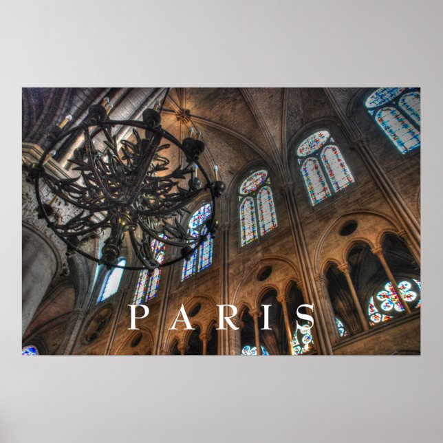 Notre Dame Interior Poster (Vorne)