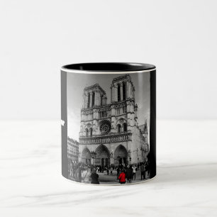 Notre-Dame-Kathedrale Paris Zweifarbige Tasse