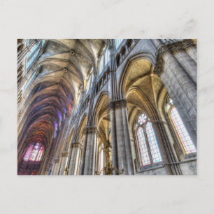 Notre Dame Kathedrale Reims Räume Postkarte