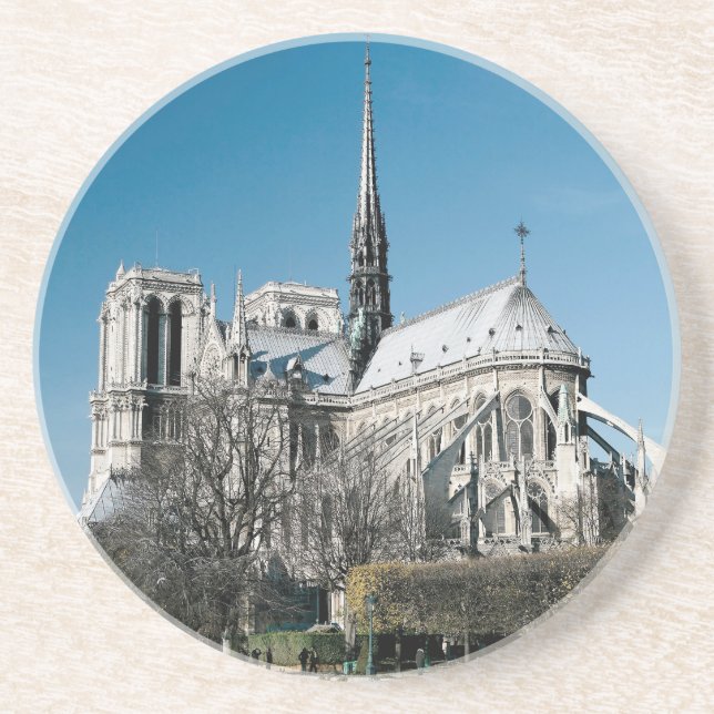 Notre Dame-Kathedrale Sandstein Untersetzer (Vorne)