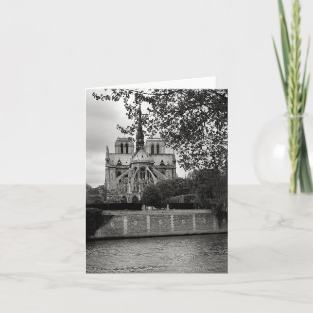 Notre Dame-Kathedralen-Karte Karte (Vorderseite)