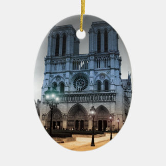 Notre Dame Keramik Ornament