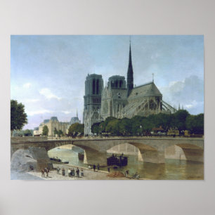 Notre Dame, Paris, 1884 Poster
