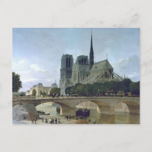 Notre Dame, Paris, 1884 Postkarte