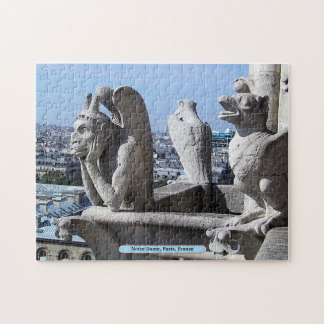 Notre Dame, Paris, Frankreich Puzzle (Horizontal)