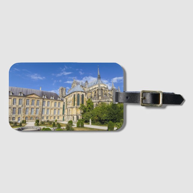 Notre Dame Paris Gepäckanhänger (Vorderseite (Horizontal))