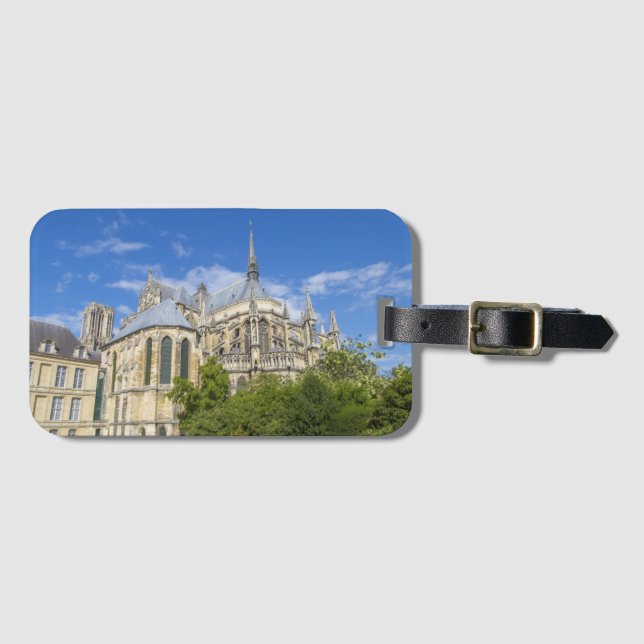 Notre Dame Paris Gepäckanhänger (Vorderseite (Horizontal))