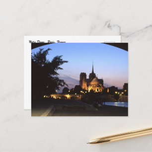 Notre Dame Paris Postcard Postkarte