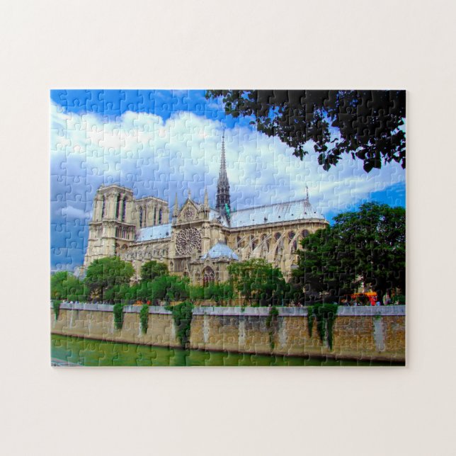 Notre Dame Paris. Puzzle (Horizontal)