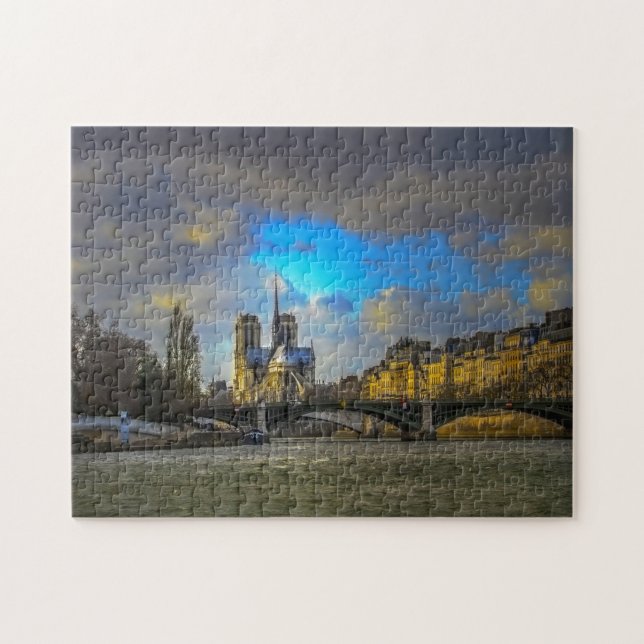 Notre Dame Paris. Puzzle (Horizontal)