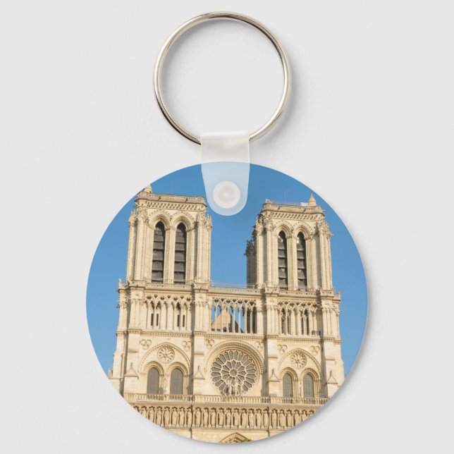 Notre Dame, Paris Schlüsselanhänger (Vorderseite)