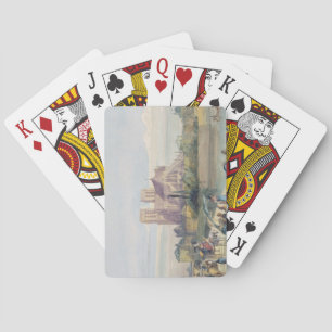 Notre Dame, Paris (w/c on paper) Spielkarten