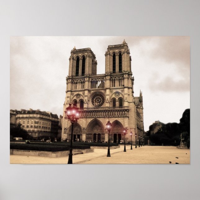 Notre Dame Poster (Vorne)