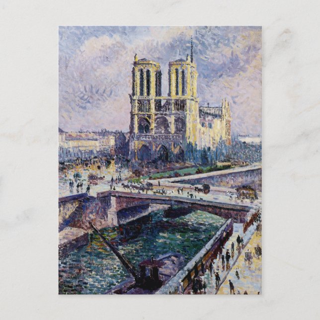 Notre Dame Postkarte (Vorderseite)