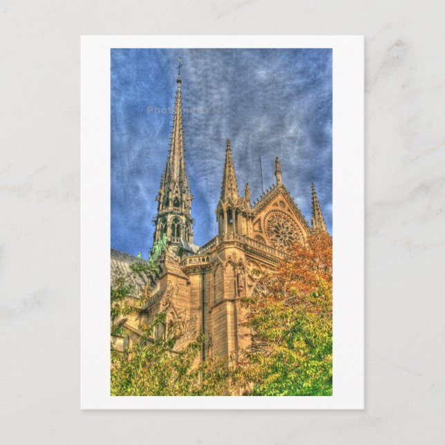 Notre Dame Postkarte (Vorderseite)