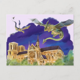 Notre-Dame-Postkarte Postkarte