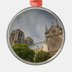Notre Dame Silbernes Ornament