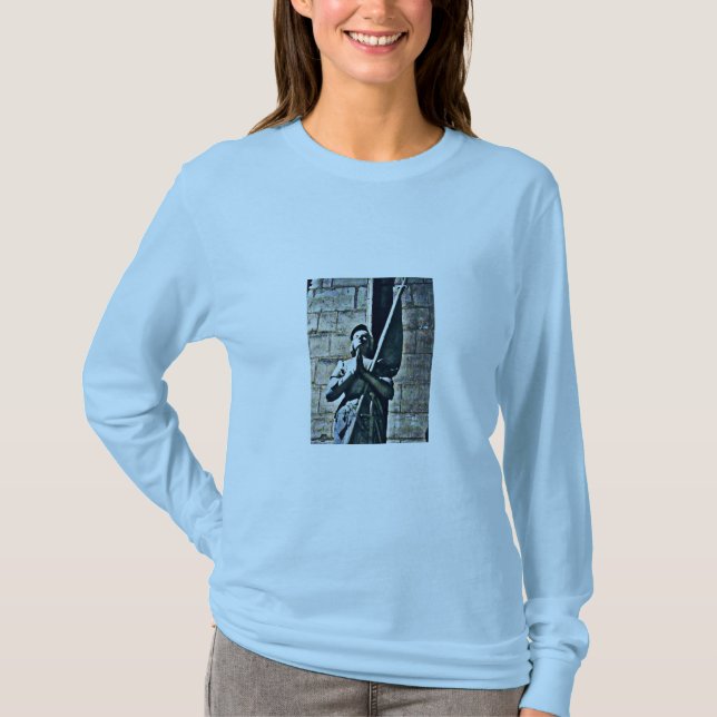 Notre Dame Statue CB T-Shirt (Vorderseite)