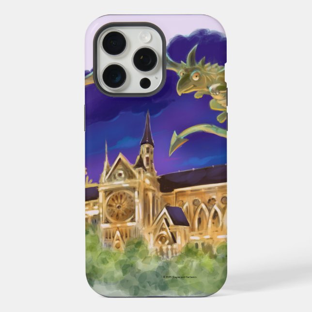 Notre Dame Tough Case (Various) iPhone Hülle (Rückseite)