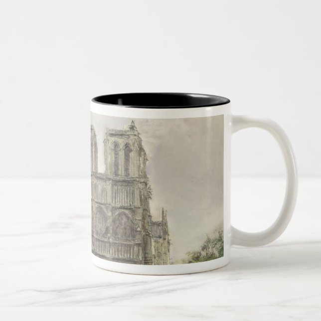 Notre Dame Zweifarbige Tasse (Rechts)