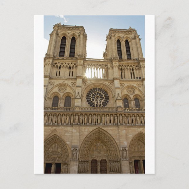 NotreDam Postkarte (Vorderseite)