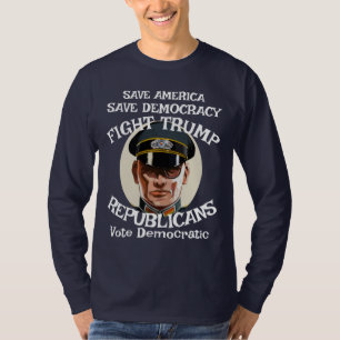 NoTrump Republikanische Partei Abschluss Ruhestand T-Shirt