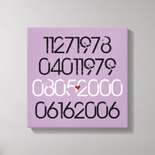 Notstandsperiode Leinwanddruck