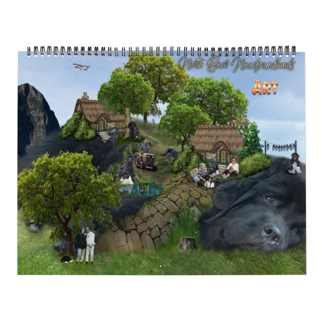 Notta Bear Art Calendar Kalender (Titelbild)