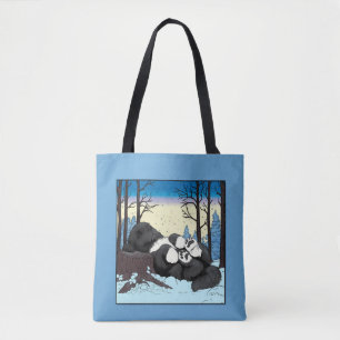Notta Bear Cozy Winter Nap Neufundländer Welpe