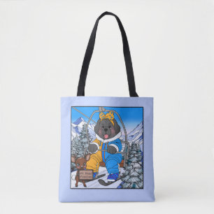 Notta Bear Mt. Hood Meadows Neufundländer Skilift