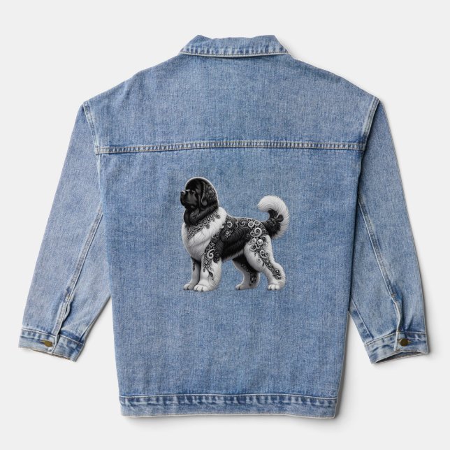 Notta'Nother Tattoo Jeansjacke (Rückseite)