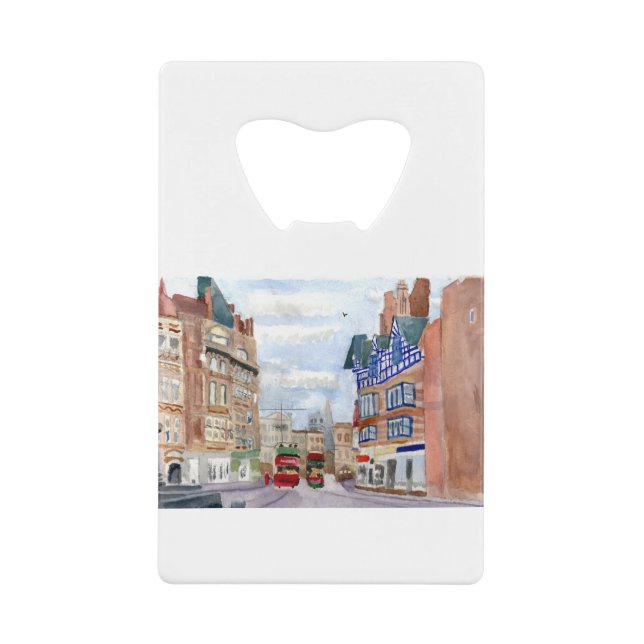 Nottingham King St. 1920er Geldbeutel Flaschenöffner (Vorderseite)