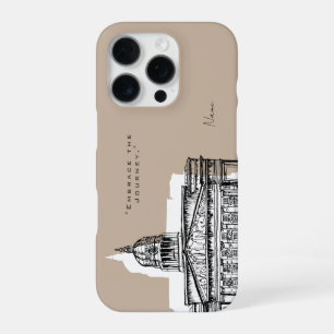 Nottingham Tone Sketch iPhone Case 16 Pro Hülle
