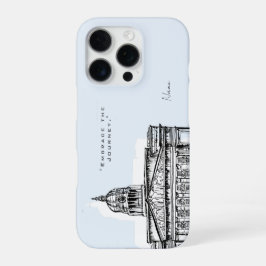 Nottingham Tone Sketch iPhone Case 16 Pro Hülle