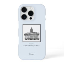Nottingham Tone Sketch iPhone Case