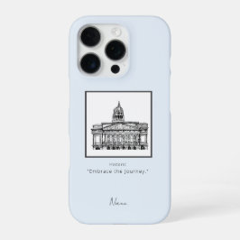 Nottingham Tone Sketch iPhone Case 16 Pro Hülle