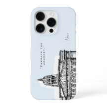 Nottingham Tone Sketch iPhone Case