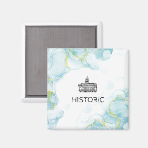 Nottingham Tone Watercolor Magnet