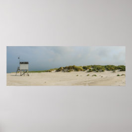 Notunterkunft am Strandposter Poster